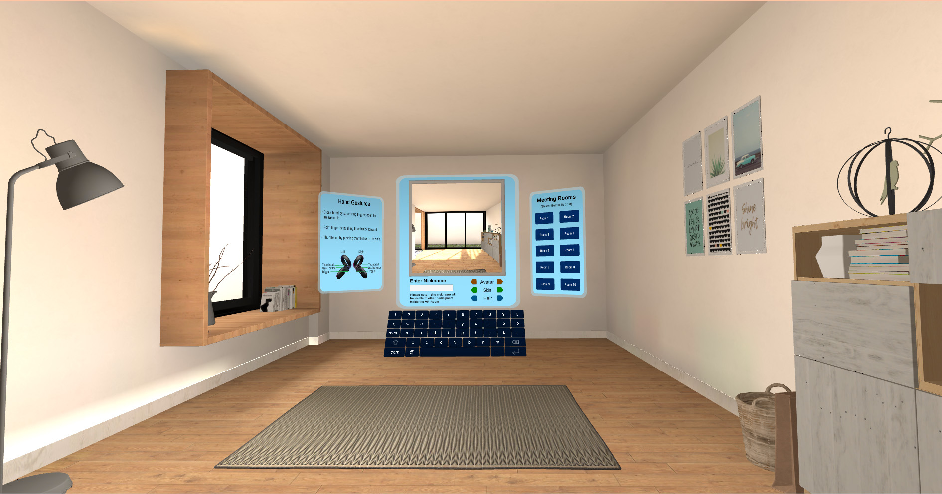 VR Lobby Room